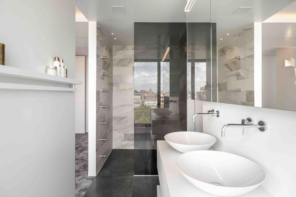Appartement Exclusive Penthouse/workspace With Stunning Views Gent