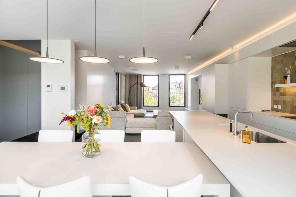 Appartement Exclusive Penthouse/workspace With Stunning Views Gent
